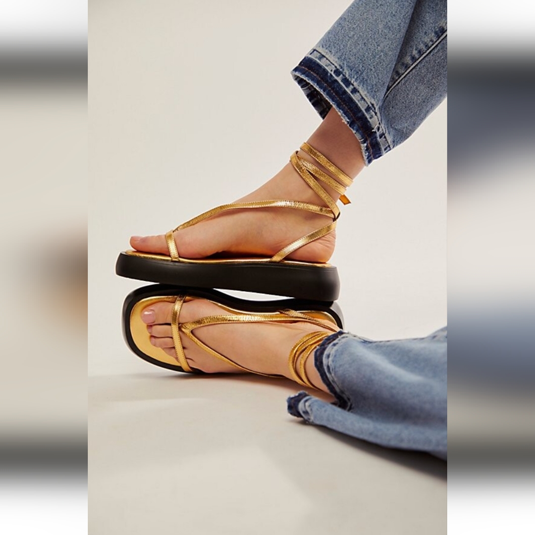 Free People Winnie Wrap Flatform Sandal